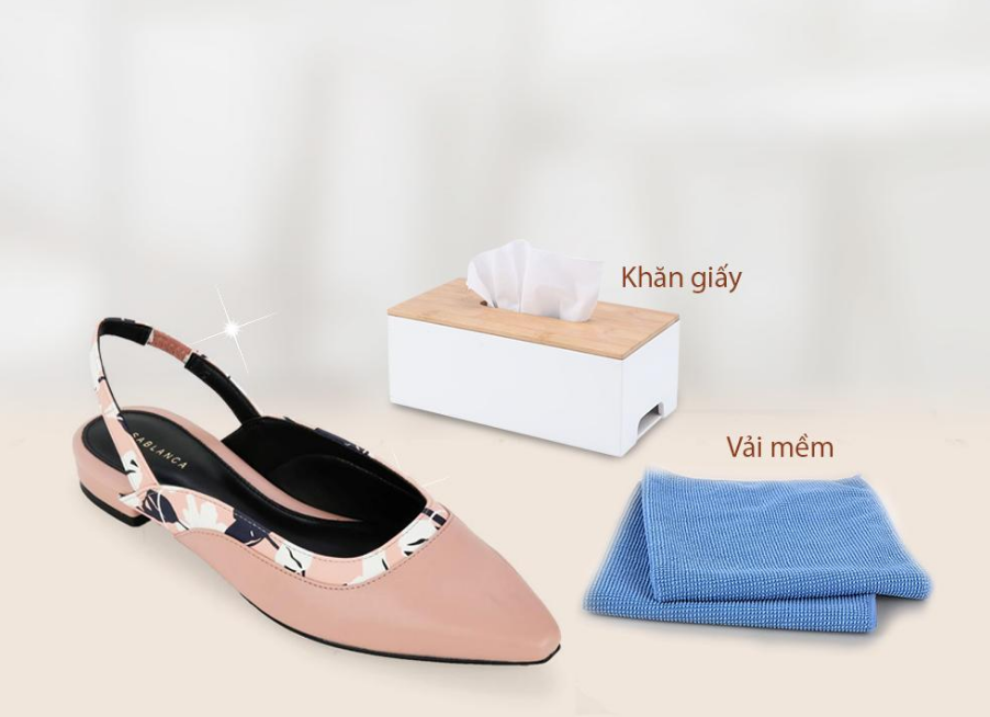 Vệ sinh và bảo dưỡng giúp giày dép luôn như mới
